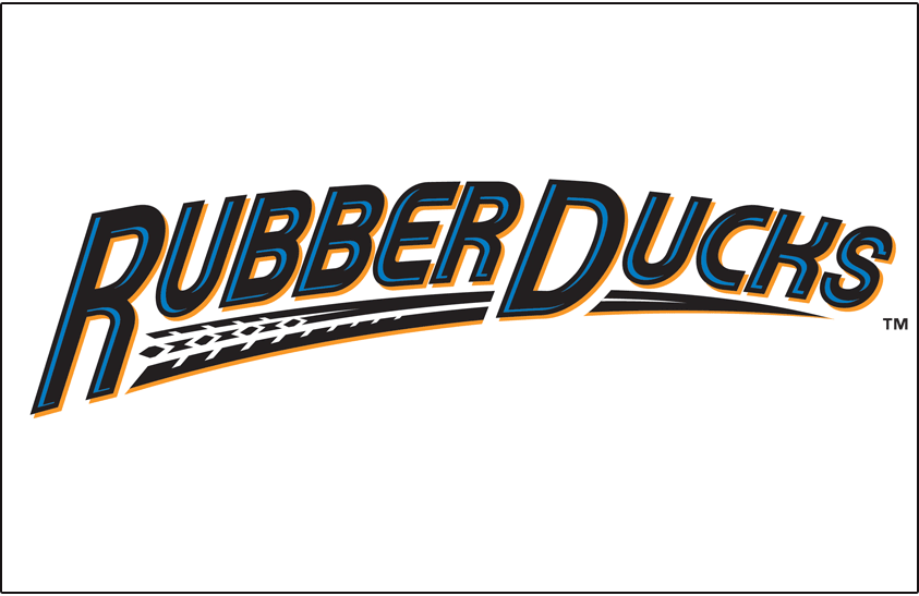 Akron RubberDucks 2014-Pres Jersey Logo iron on heat transfer